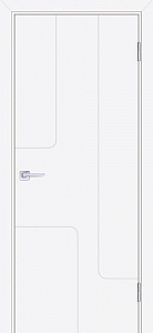Товар Межкомнатная дверь Смальта-Лайн 01 Белый ral 9003