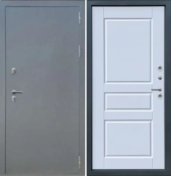 Фото Дверь СТРАЖ Т-20 ТЕРМО VELLUTO BIANCO DIS007267
